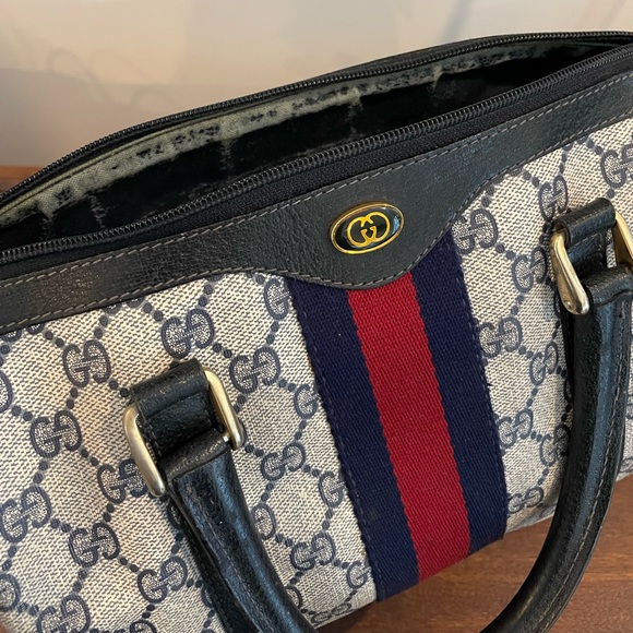 Vintage 1980s Gucci Boston Bag - Picture 6 of 10